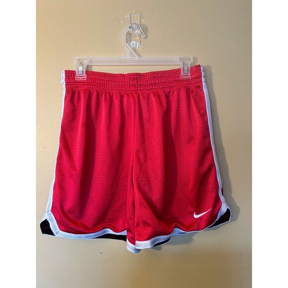 Nike Pants - Nike Woman's Red & White Shorts XS Dri-Fit